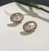 Simple and stylish metal sequin earrings, heart-shaped earrings, Korean niche and trendy earrings for women in summer 2021 Specification image